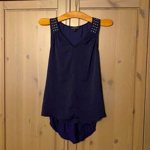 Rock & Republic metal studded tank